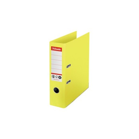 REGISTRATORE A LEVA DORSO 75MM GIALLO CO2 NEUTRAL ESSELTE - 627566