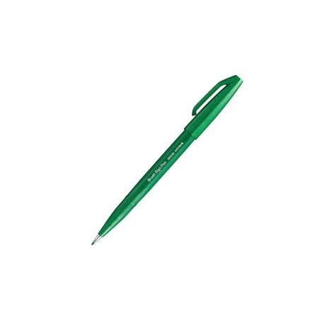 SIGN PEN BRUSH VERDE PENTEL - SES15C-D