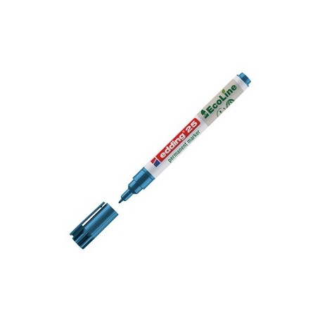 MARCATORE PERMANENTE 25 ECOLINE PUNTA TONDA 1.0MM BLU EDDING - 4-25003