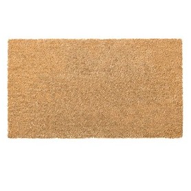 ZERBINO IN COCCO GREGGIO 50X80CM - ZV17GR5080