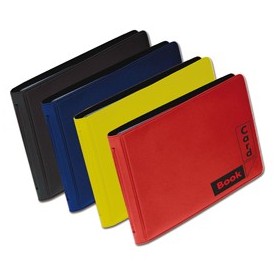 DISPLAY 24 PORTACARD AD ALBUM 12 SCOMPARTI IN PVC GOMMATO 1029 ALPLAST - 1029