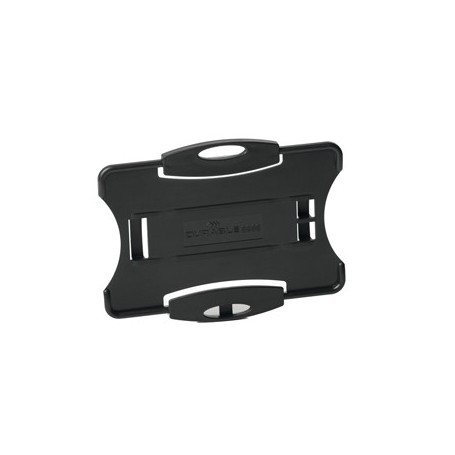 10 PORTABADGE ECO PER 1 TESSERA 57X87MM NERO DURABLE - 8988-01