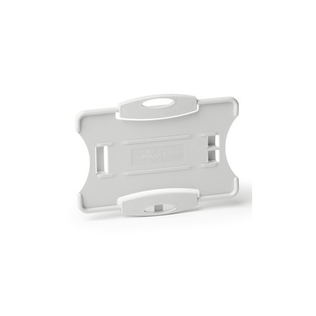 10 PORTABADGE ECO PER 1 TESSERA 57X87MM GRIGIO DURABLE - 8988-10