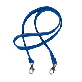 50 CORDONCINO PASS M IN RASO BLU LUNGH. 85CM SEI ROTA - 62008207
