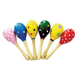 COPPIA DI MARACAS IN LEGNO CWR - 11891