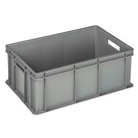 CASSA INDUSTRIALE EUROPA 60X40X22CM 42L GRIGIO MOBIL PLASTIC - 4422-GRI