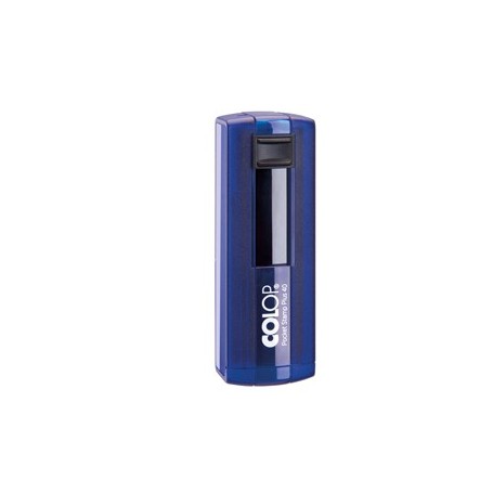 TIMBRO POCKET STAMP PLUS 40 23X59 MM 6 RIGHE AUTOINCH. BLU INDINGO COLOP - PSP40IN