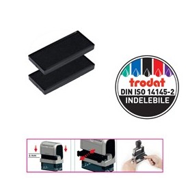 BLISTER DA 2 TAMPONI 6/4931 NERO TRODAT - 35057.