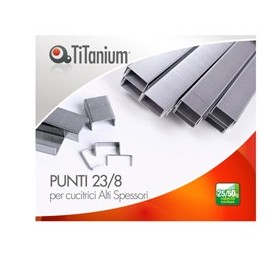 SCATOLA 1000 PUNTI 23/8 TITANIUM - D1431