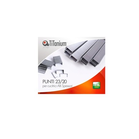 SCATOLA 1000 PUNTI 23/20 TITANIUM - D1436