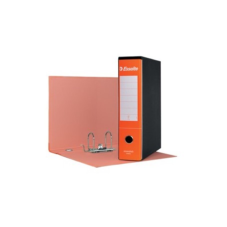 REGISTRATORE ESSENTIALS G75 ARANCIONE DORSO 8CM F.TO PROTOCOLLO ESSELTE - 390775200