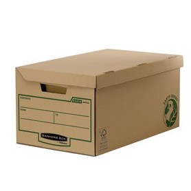 CONF 10 SCATOLE MAXI CON COPERCHIO RIBALTABILE BANKERS BOX EARTH SERIES - 4472205