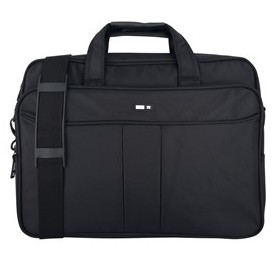 CARTELLA TESSUTO PORTA NOTEBOOK 15" NERO CITY TIME - 60155