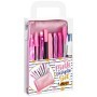 SET SCRITTURA+ASTUCCIO PINK  PURPLE - BIC - 9642801