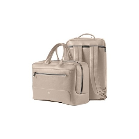 BI-BAG GATE TRENDED ECOPELLE DIM. 42X28X14CM GHIACCIO INTEMPO - 9235GAT21