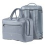 BI-BAG GATE TRENDED ECOPELLE DIM. 42X28X14CM AZZURRO INTEMPO - 9235GAT31