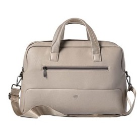 BORSA C/MANICI GATE TRENDED ECOPELLE DIM. 41X30X15CM GHIACCIO INTEMPO - 9236GAT21