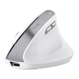 MOUSE ERGONOMICO BAYO II WIRELESS BIANCO -TRUST - 25398