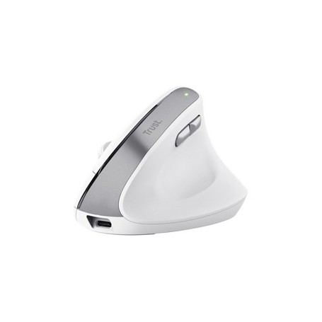 MOUSE ERGONOMICO BAYO II WIRELESS BIANCO -TRUST - 25398