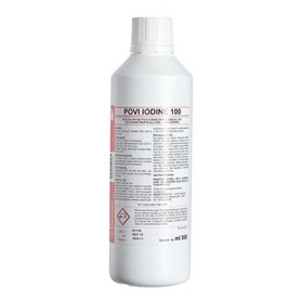 DISINFETTANTE A BASE DI POVI IODINE 100 500ML - JOD006