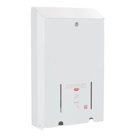 DISPENSER PER ASSORBENTI ARTEMIS 2 COLONNE METALLO VERNICIATO BIANCO MAR PLAST - A975LASM