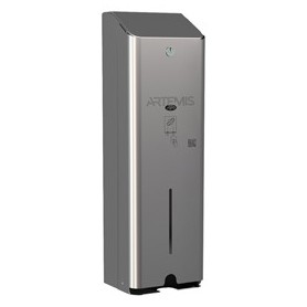 DISPENSER PER ASSORBENTI ARTEMIS 1 COLONNA ACCIAIO INOX LUCIDO MAR PLAST - A976LUSM