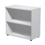 ARMADIO MODULARE BASSO A GIORNO 90X44CM - H85CM GRIGIO - AR/M/9