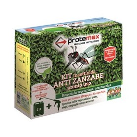 KIT INSETTICIDA ANTIZANZARE PRONTO ALL'USO PROTEMAX - PROTE193
