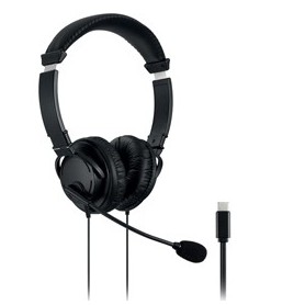 CUFFIE USB AD ALTA FEDELTA' CON MICROFONO CONN. USB-C-KENSINGTON - K97457WW