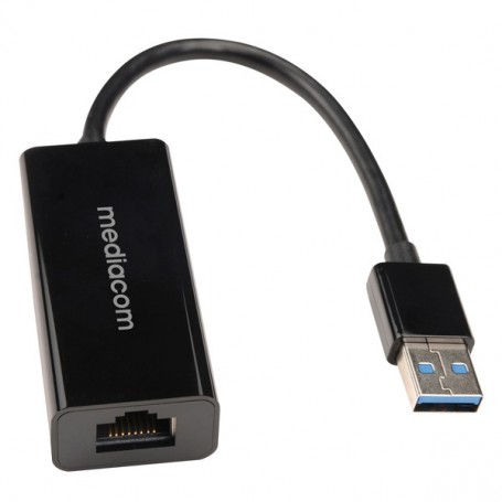 ADATTATORE DI RETE DA USB 3 A GIGABIT LAN MEDIACOM - MD-U103
