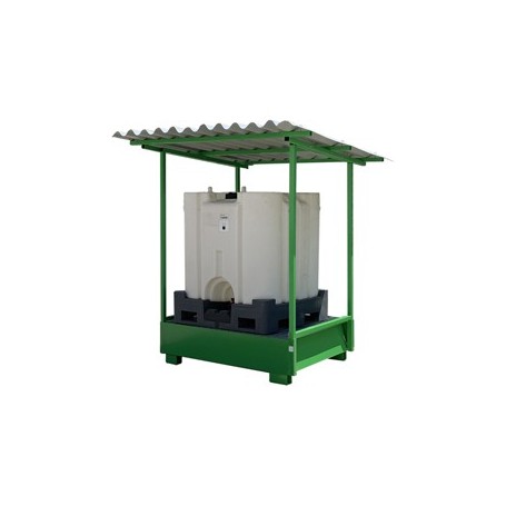 VASCA DI RACCOLTA A TENUTA STAGNA COPERTA 1150LT - VAS100T