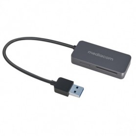 LETTORE CARD USB 3.0 MEDIACOM - MD-S400