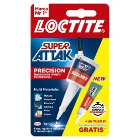 COLLA SUPER ATTAK PRECISION 5G+2G GEL RIPOSIZIONABILE LOCTITE - 2992501