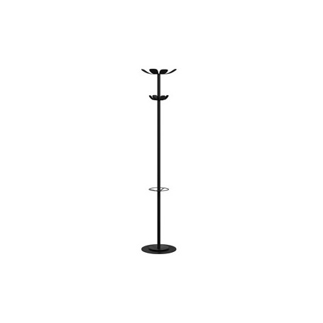 APPENDIABITI A 8 POSTI ACCIAIO NERO EASYCLOTH BLACK EDITION PAPERFLOW - K700041