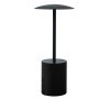 LAMPADA DA TAVOLO ROCKET A LED IN ALLUMINIO NERO - L1776515