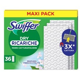SWIFFER DRY - SCATOLA 36 PANNI RICARICA USAGETTA - PG261