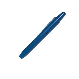 PENNARELLO DETECTABILE INDELEBILE RETRATTILE A PUNTA TONDA COLORE BLU - 1652