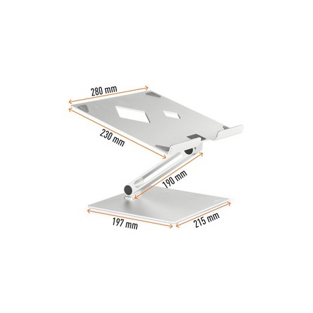 SUPPORTO ALZA NOTEBOOK RISE DA 10'' A 17'' DURABLE - 5050-23