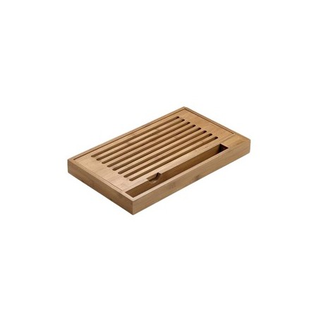 TAGLIERE ANTIBRICIOLE IN BAMBOO 40X24X4CM LEONE - S0102