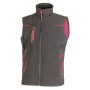 GILET DONNA UNIVERSE LADY GRIGIO-FUCSIA TAGLIA L U-POWER - FU188GF-L