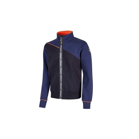 FELPA URANUS TG. M BLU U-POWER - EY243DB-M