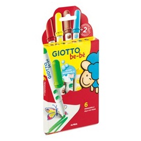 ASTUCCIO 6 PENNARELLI GIOTTO BEBE' - F478100
