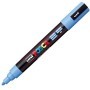 MARCATORE UNI POSCA PC5M BLU CIELO P. MEDIA - M PC5M BC