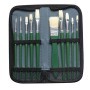 ASTUCCIO 10 PENNELLI IN SETOLA ASSORTITI PER OLIO DOM - 12392