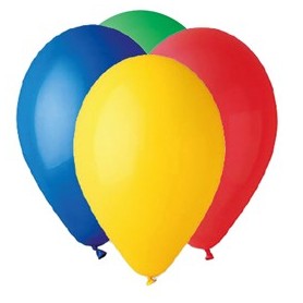 BUSTA 25 PALLONCINI IN LATTICE Ã26CM COLORI ASSORTITI BIG PARTY - 72020