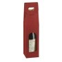 SCATOLA 1 BOTTIGLIA 90X90X385MM SETA BORDEAUX SCOTTON - 35348C
