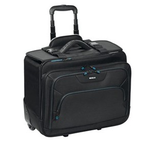 TROLLEY IN TESSUTO TECNICO NERO LINEA BLUETECH CITY TIME - 60907