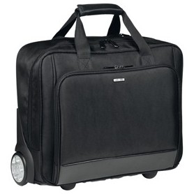 TROLLEY IN TESSUTO TECNICO EXTRA STRONG NERO LINEA ESSENTIAL CITY TIME - 61386