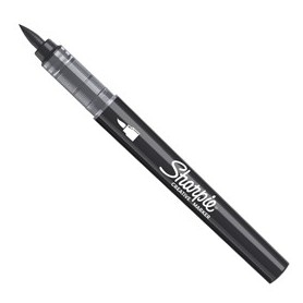 MARCATORE ACRILICO CREATIVE MARKER PUNTA PENNELLO NERO SHARPIE - 2218069