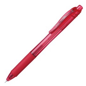 ROLLER A SCATTO ENERGEL X BLN 104 ROSSO 0.4MM PENTEL - BLN104-BX